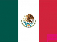 Samolepka - vlajka Mexiko