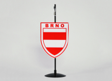 Stolní vlaječka - znak a název město Brno