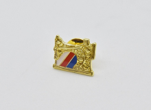 Děkovný odznak „Šicí stroj s českou trikolorou“
