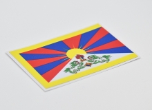 Samolepka vlajka Tibet.