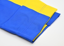 Tištěná venkovní státní vlajka Ukrajiny