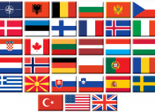 Sada vlajek států NATO