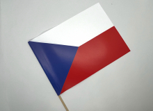 Česká vlaječka - mávací, papírová