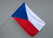 Tištěná venkovní státní vlajka České republiky ALERION® HeavyFlag155, tunýlek