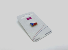 Odznak vlaječky ČR, uchycení na pin