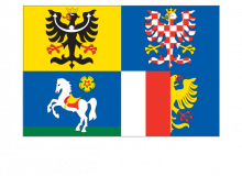 Samolepka - vlajka Moravskoslezský kraj