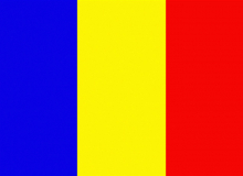 Státní vlajka Čad tištěná venkovní