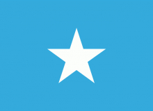 Státní vlajka Somálsko tištěná venkovní